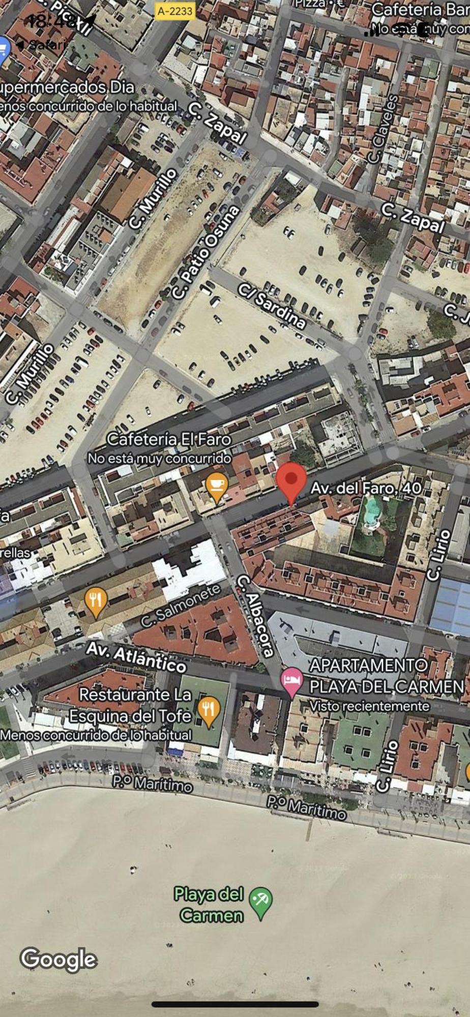 Apartamento El Faro Барбате Экстерьер фото